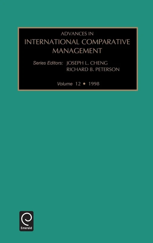 Advances in International Comparative Management: 12 (Advances in International Management, 12)