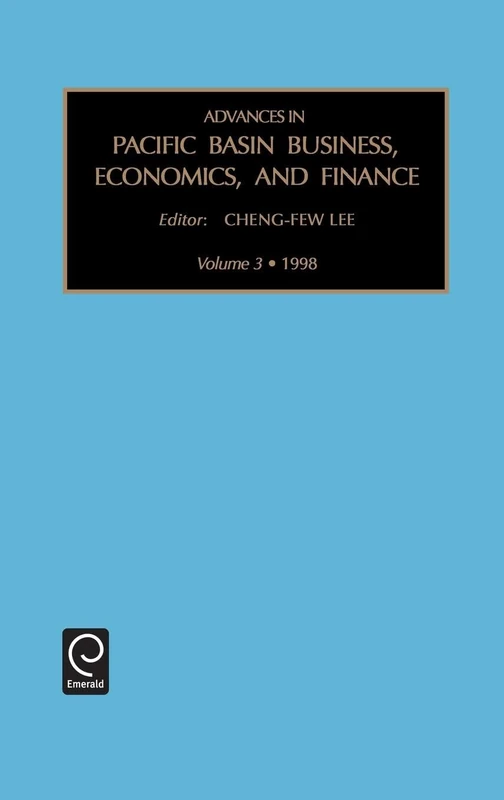 Advances in Pacific Basin Business, Economics and Finance: 3