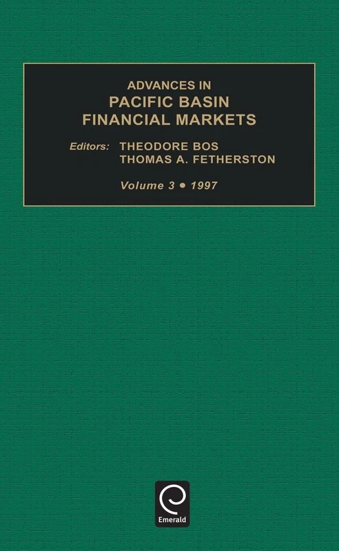 Advances in Pacific Basin Financial Markets: 3