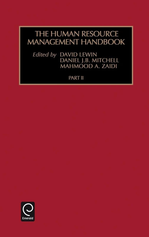 Human Resource Management Handbook - Vol.2