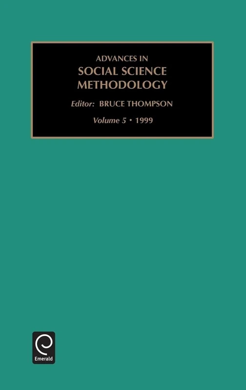 Advances in Social Science Methodology: Vol 5