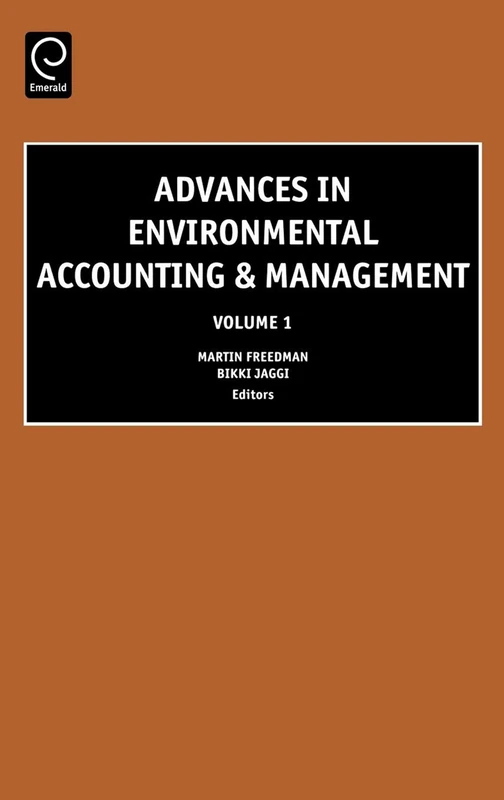 Advances in Environmental Accounting and Management: 1