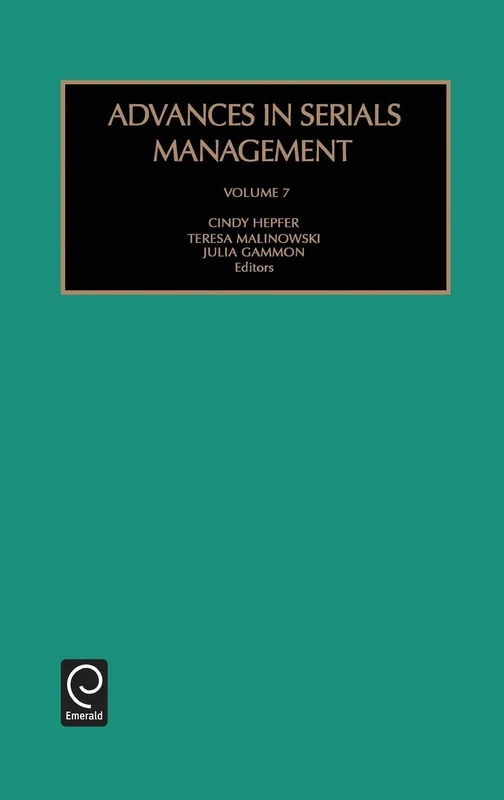 Advances in Serials Management: 7
