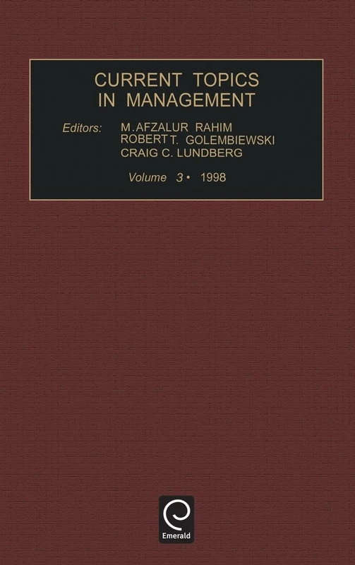 Current topics in management: 3