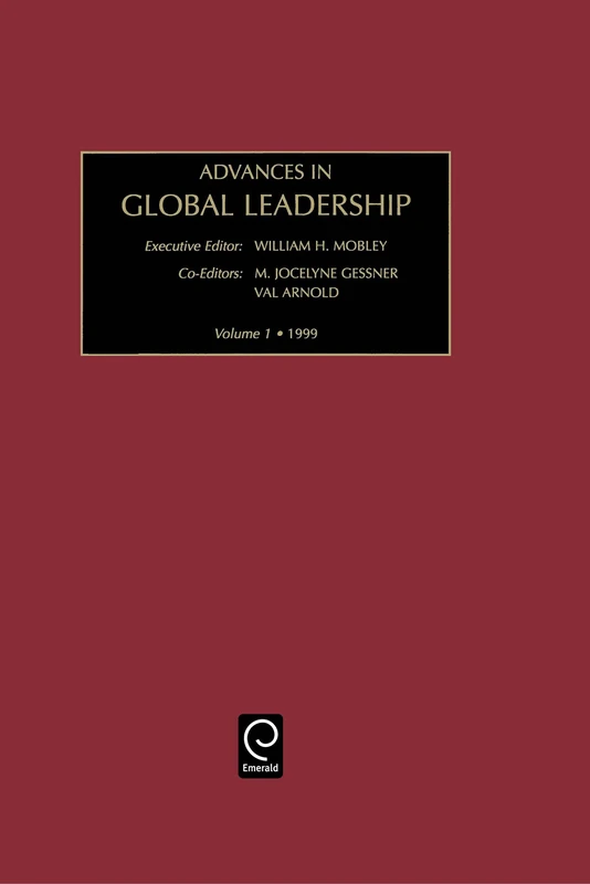 Advances in Global Leadership: 1