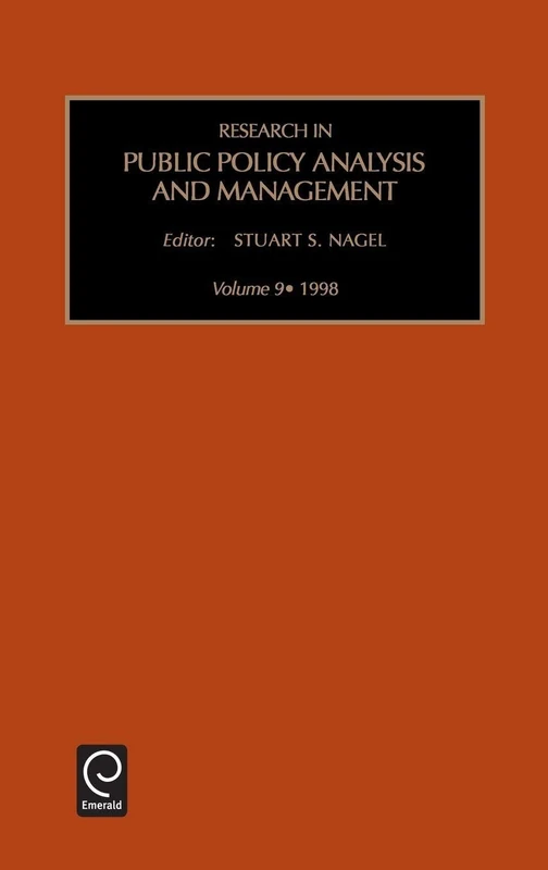 Research in Public Policy Analysis and Management: 9