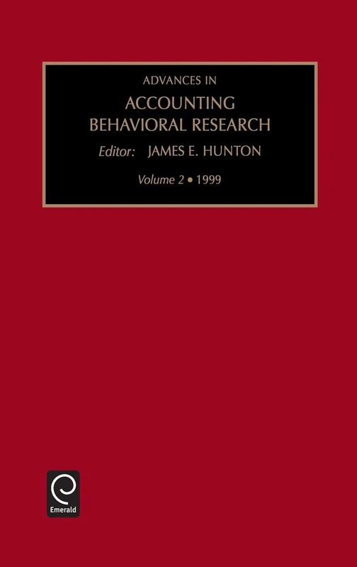 Advances in Accounting Behavioral Research: Vol 2