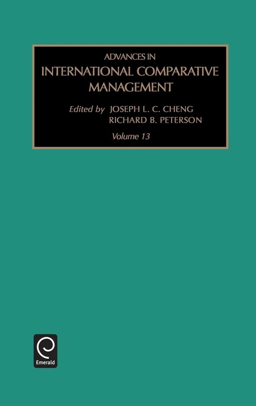 Advances in International Comparative Management: 13 (Advances in International Management, 13)