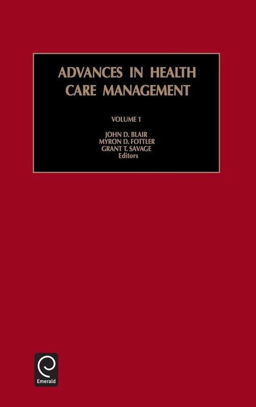 Advances in Health Care Management: 1
