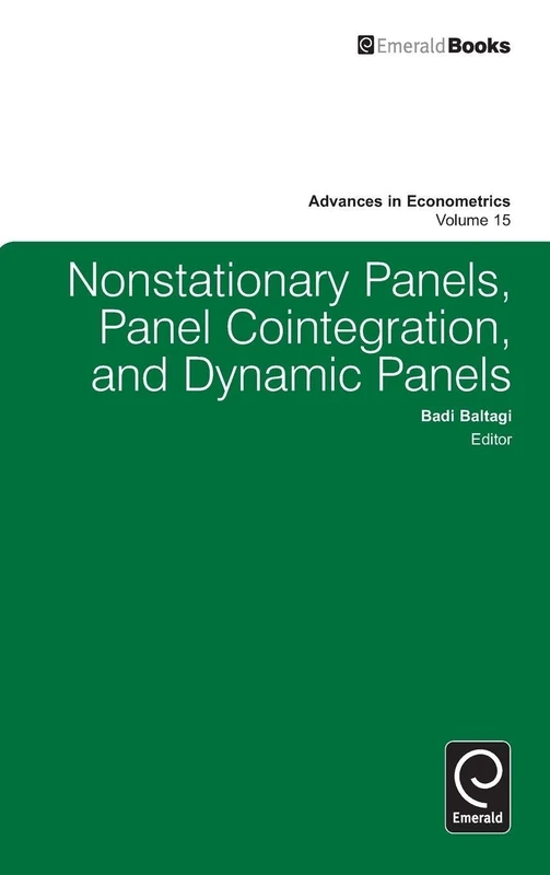 Nonstationary Panels, Panel Cointegration, and Dynamic Panels: 15 (Advances in Econometrics, 15)