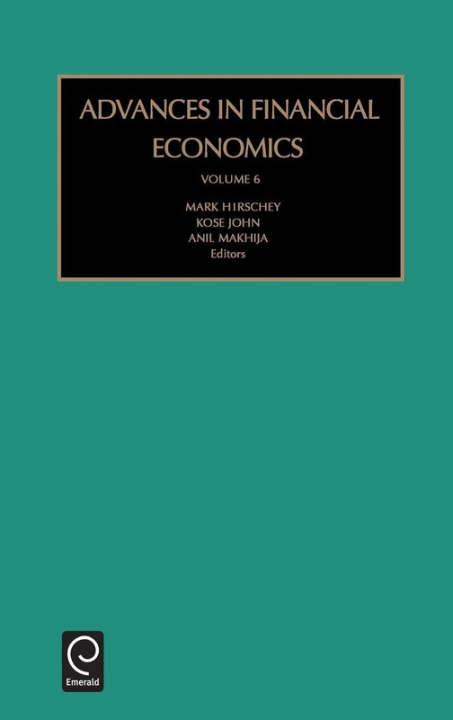 Advances in Financial Economics: Vol 6