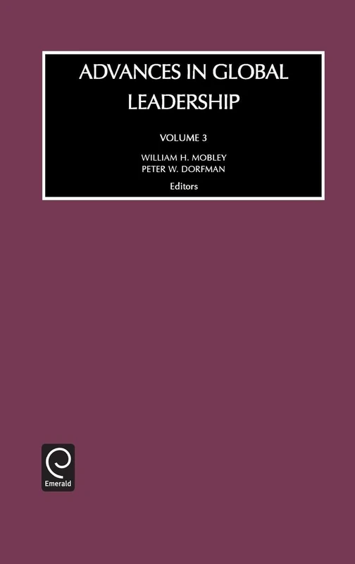Advances in Global Leadership: Volume 3