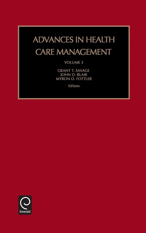 Advances in Health Care Management: 3