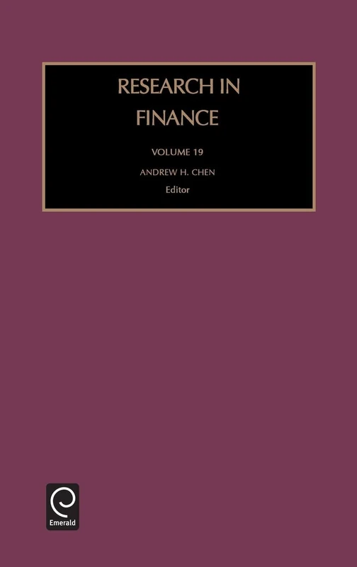Research in Finance: 19