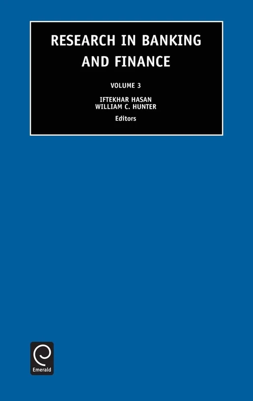 Research in Banking and Finance: 3