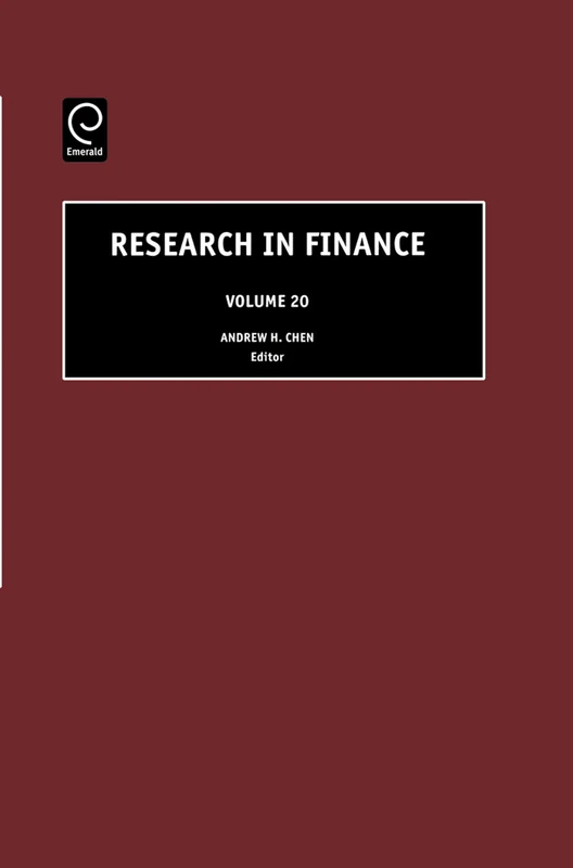 Research in Finance: 20