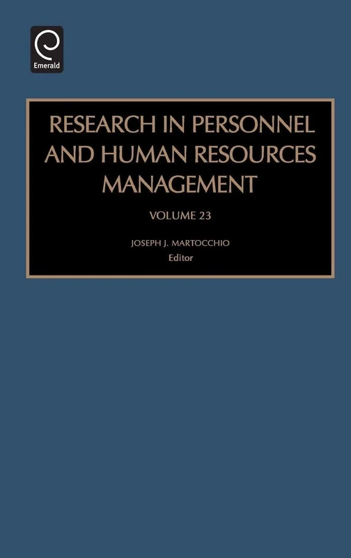 Research in Personnel and Human Resources Management: 23