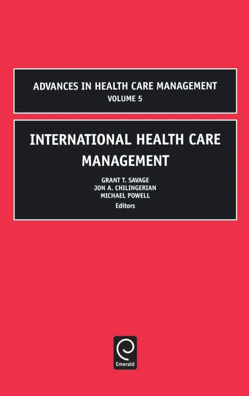 International Health Care Management: 5 (Advances in Health Care Management, 5)