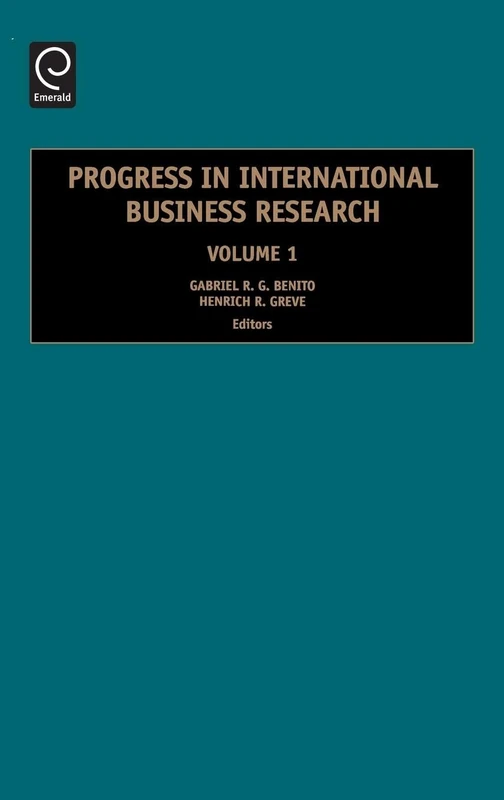 Progress in International Business Research: Volume I: 1