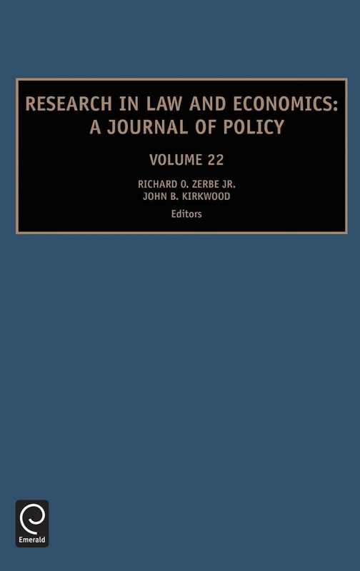 Research in Law and Economics: A Journal of Policy: 22