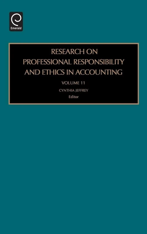 Research on Professional Responsibility and Ethics in Accounting: 11