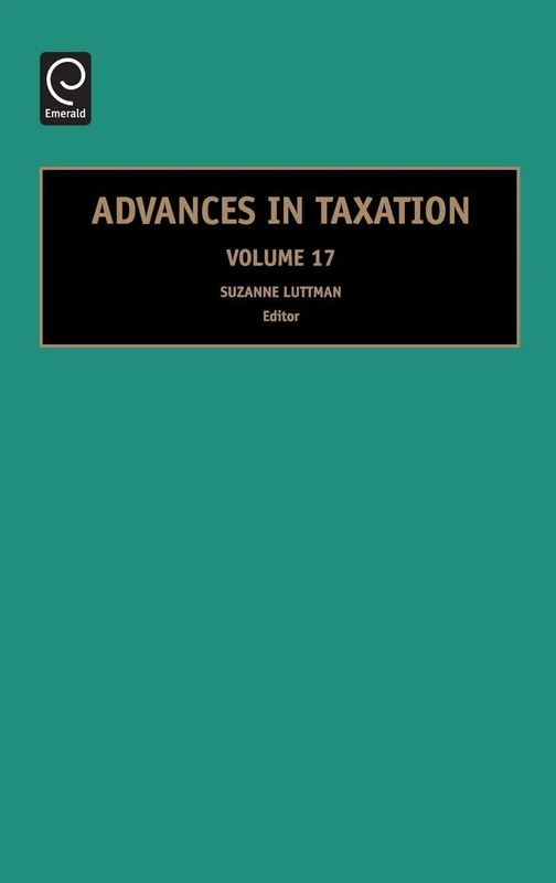 Advances in Taxation: 17
