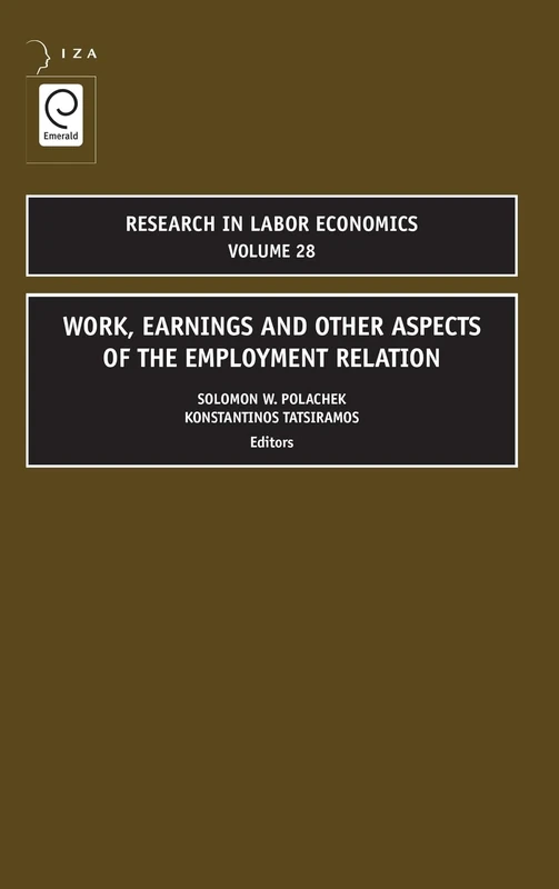 Work, Earnings and Other Aspects of the Employment Relation: 28 (Research in Labor Economics, 28)