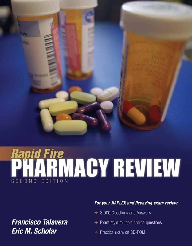 Jones & Bartlett Rapid Fire Pharmacy Review W/CD - 2nd Edition