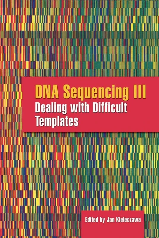 Jones & Bartlett DNA Sequencing III: Difficult Templates Book - Image 1