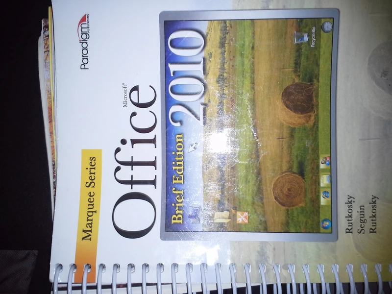 Marquee Series: Microsoft(R) Office 2010: Text with data files CD