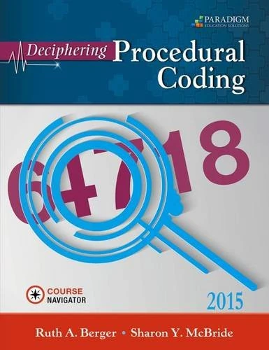 Deciphering Procedural Coding: Text with Course Navigator