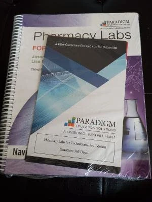 Pharmacy Labs for Technicians - Text, eBook, EOC and Navigator