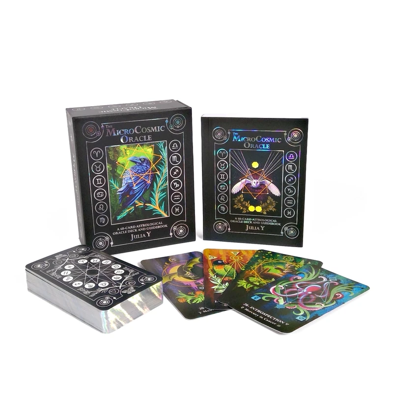 The MicroCosmic Oracle: A 60-Card Astrological Oracle (Oracle Kit Box Set with 60 Cards and Guide Book) - Image 1