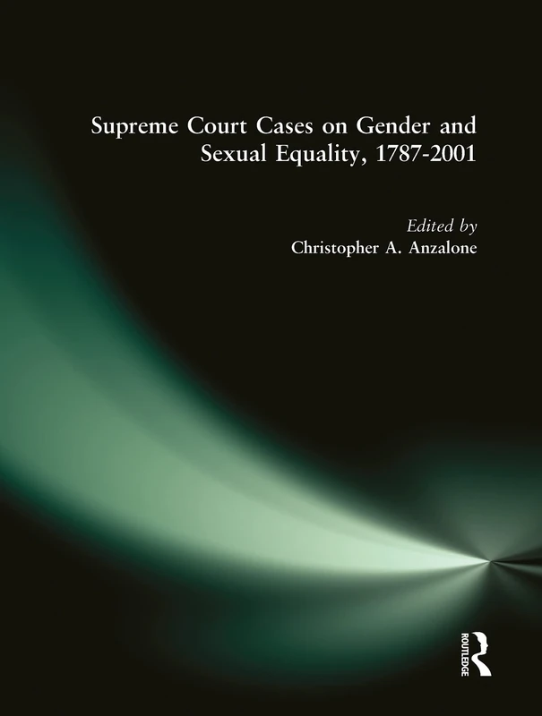 Supreme Court Cases on Political Representation, 1787-2001