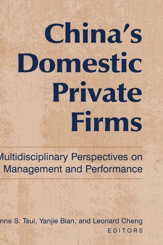 Routledge: China's Domestic Private Firms Management Book