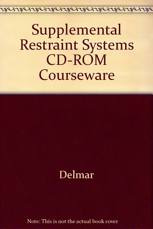 Supplemental Restraint Systems CD-ROM Courseware