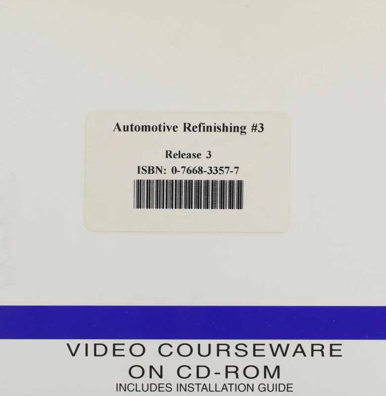 Automotive Refinishing: Pt. 3 (Automotive Refinishing Video Series)
