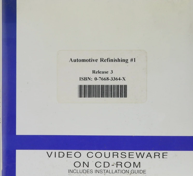 Automotive Refinishing: Part 1 (Automotive Refinishing Video Series: CD-Rom)