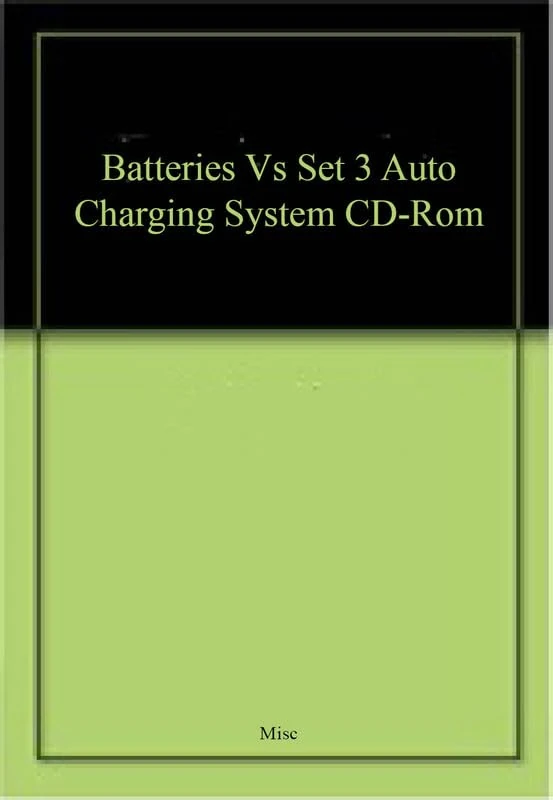 Batteries Vs Set 3 Auto Charging System CD-Rom
