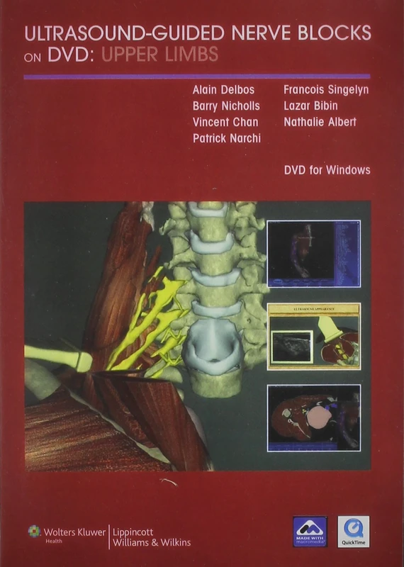 Ultrasound-Guided Nerve Blocks on DVD: Upper and Lower Limbs Package: DVD NTSC format - Image 1