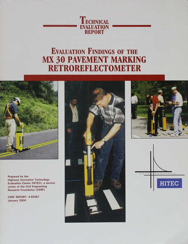 Evaluation Findings of the MX 30 Pavement Marking Retroreflectometer (CERF Report) - Image 1