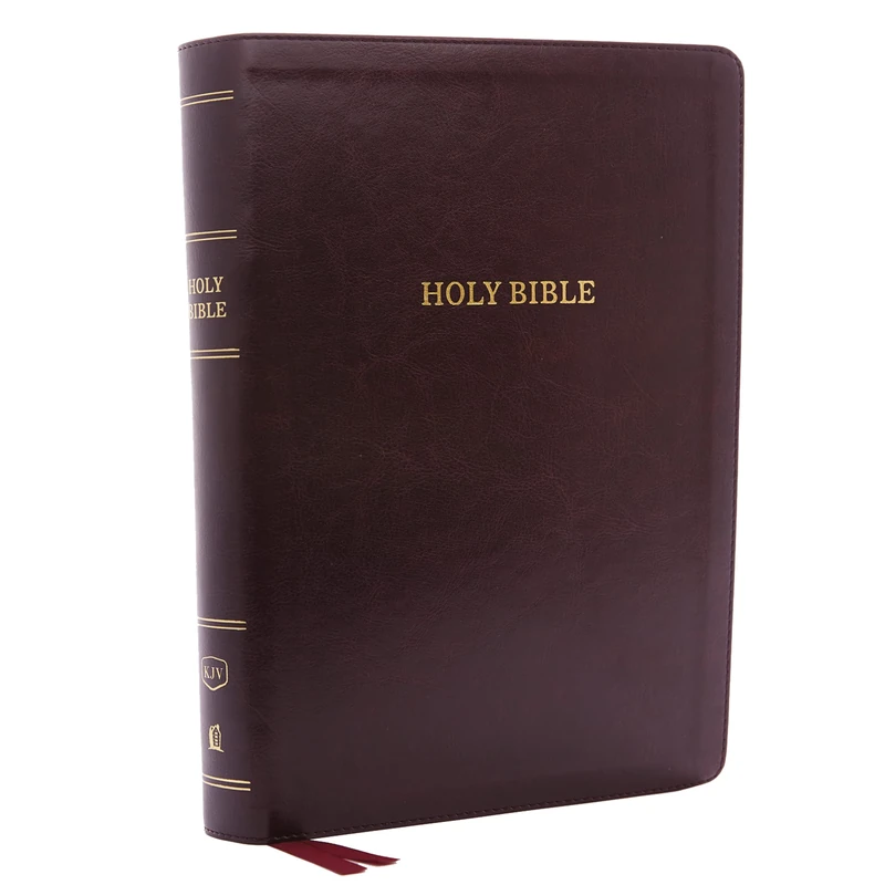 KJV Holy Bible: Super Giant Print with 43,000 Cross References, Deluxe Burgundy Leathersoft, Red Letter, Comfort Print (Thumb Indexed): King James Version: Holy Bible, King James Version