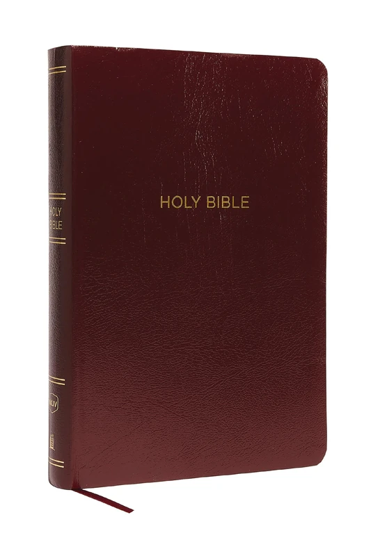 NKJV Holy Bible, Super Giant Print Reference Bible, Brown Leather, 43,000 Cross References, Red Letter, Comfort Print: New King James Version: Holy Bible, New King James Version