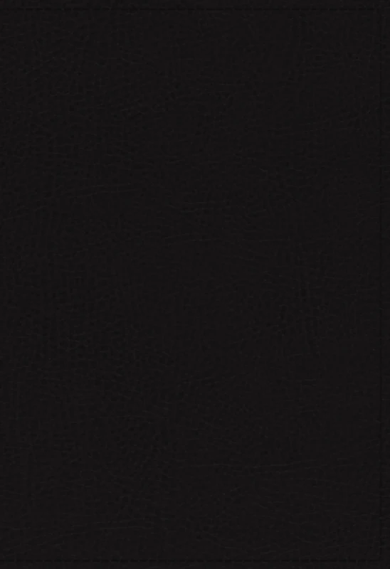 NKJV Study Bible, Premium Bonded Leather, Black, Thumb Indexed, Comfort Print: The Complete Resource for Studying God’s Word