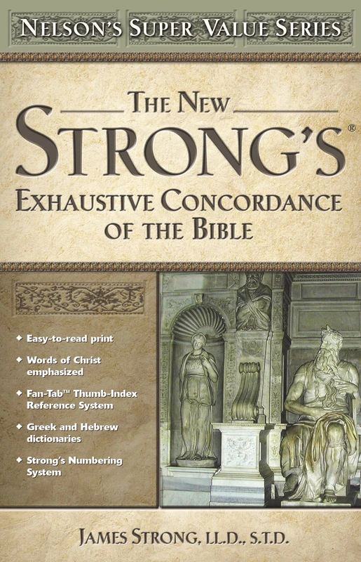 New Strongs Exhautive Concordance (Super Value Series): Nelson's Super Value Series - Image 1