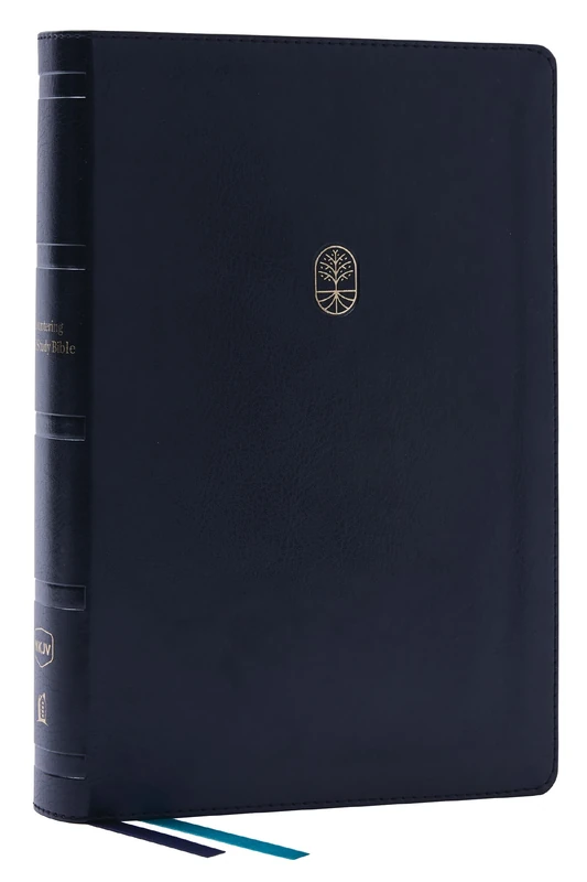Encountering God Study Bible: Insights from Blackaby Ministries on Living Our Faith (NKJV, Black Leathersoft, Red Letter, Comfort Print, Thumb Indexed)