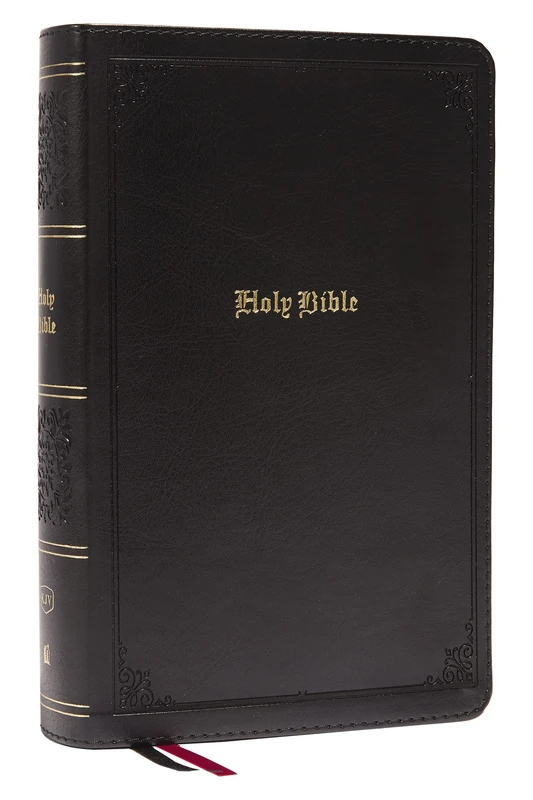 KJV Holy Bible: Large Print Single-Column with 43,000 End-of-Verse Cross References, Black Leathersoft, Personal Size, Red Letter, Comfort Print ... James Version: Holy Bible, King James Version