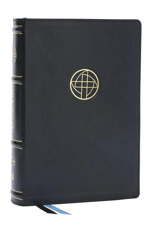 Thomas Nelson Life in Christ Bible - NKJV Black Leathersoft
