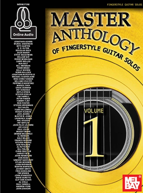 Master Anthology of Fingerstyle Guitar Solos: Volume 1