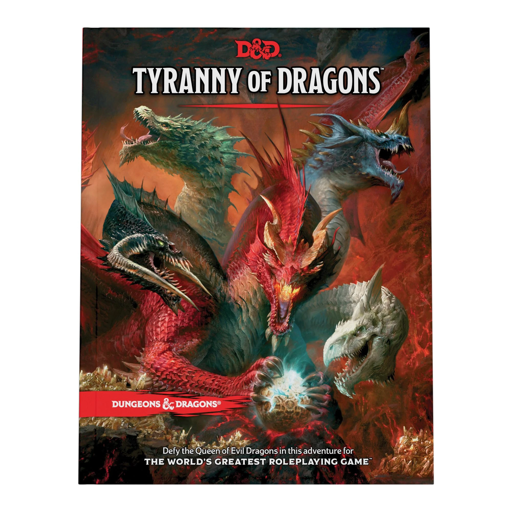 Tyranny of Dragons (D&D Adventure Book – combines Hoard of the Dragon Queen + The Rise of Tiamat)